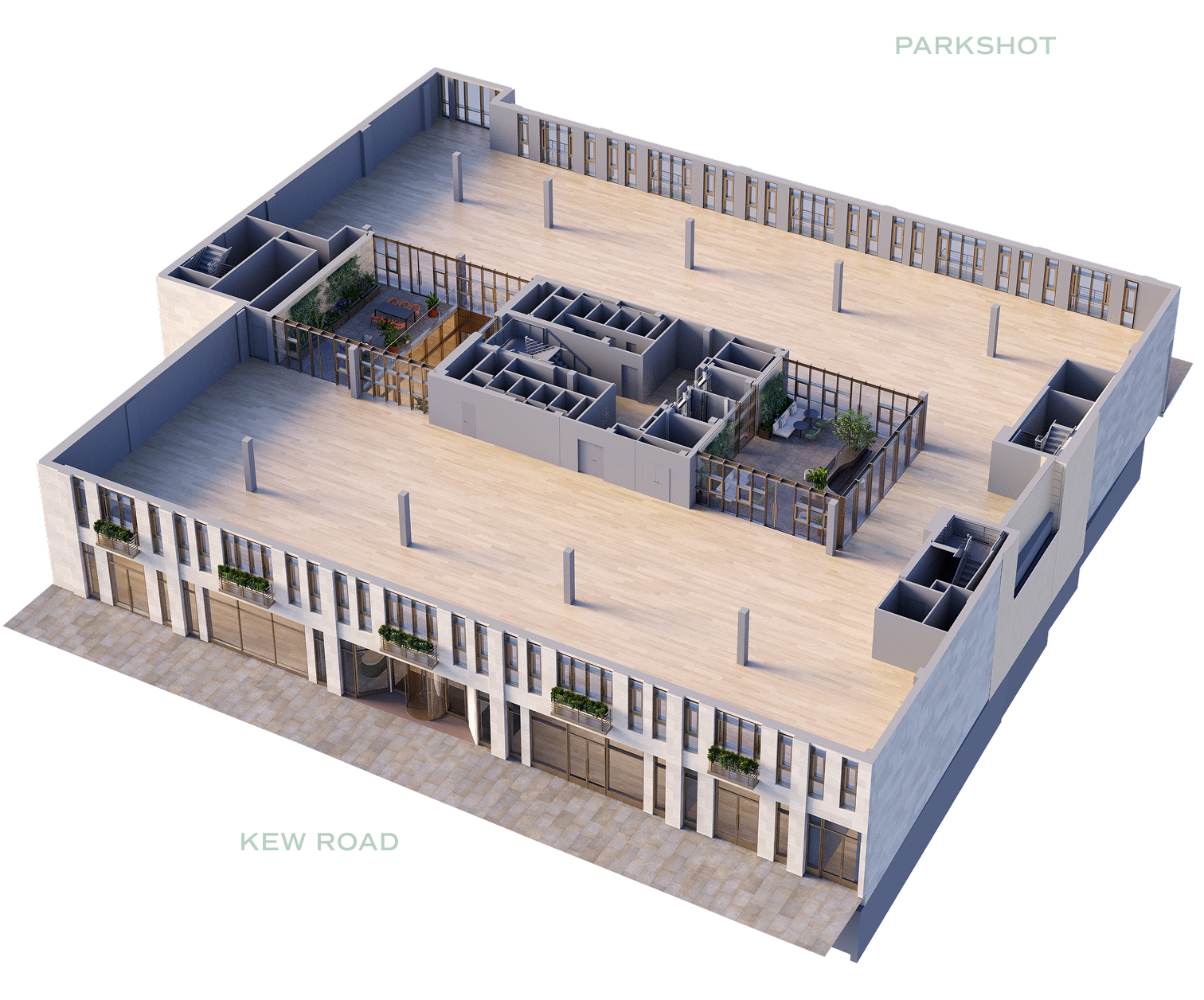 kew road first floor cgi