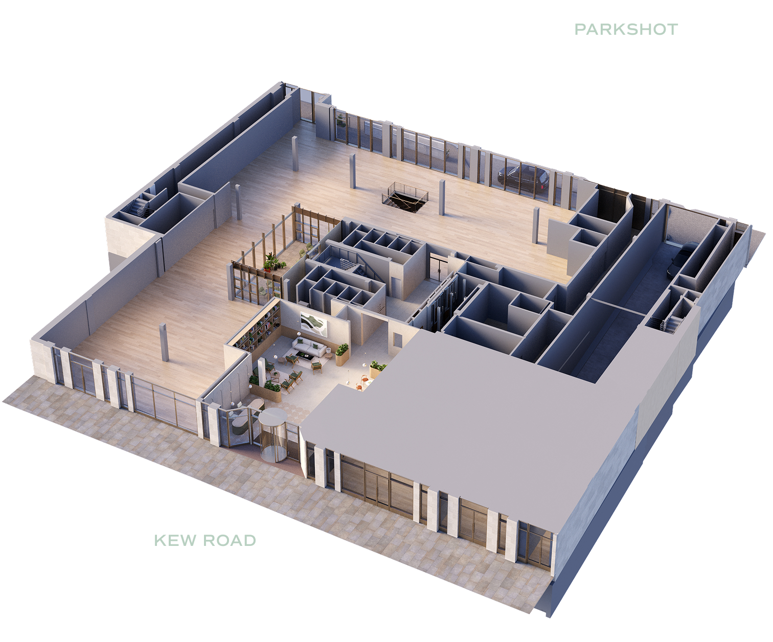 kew road ground floor cgi