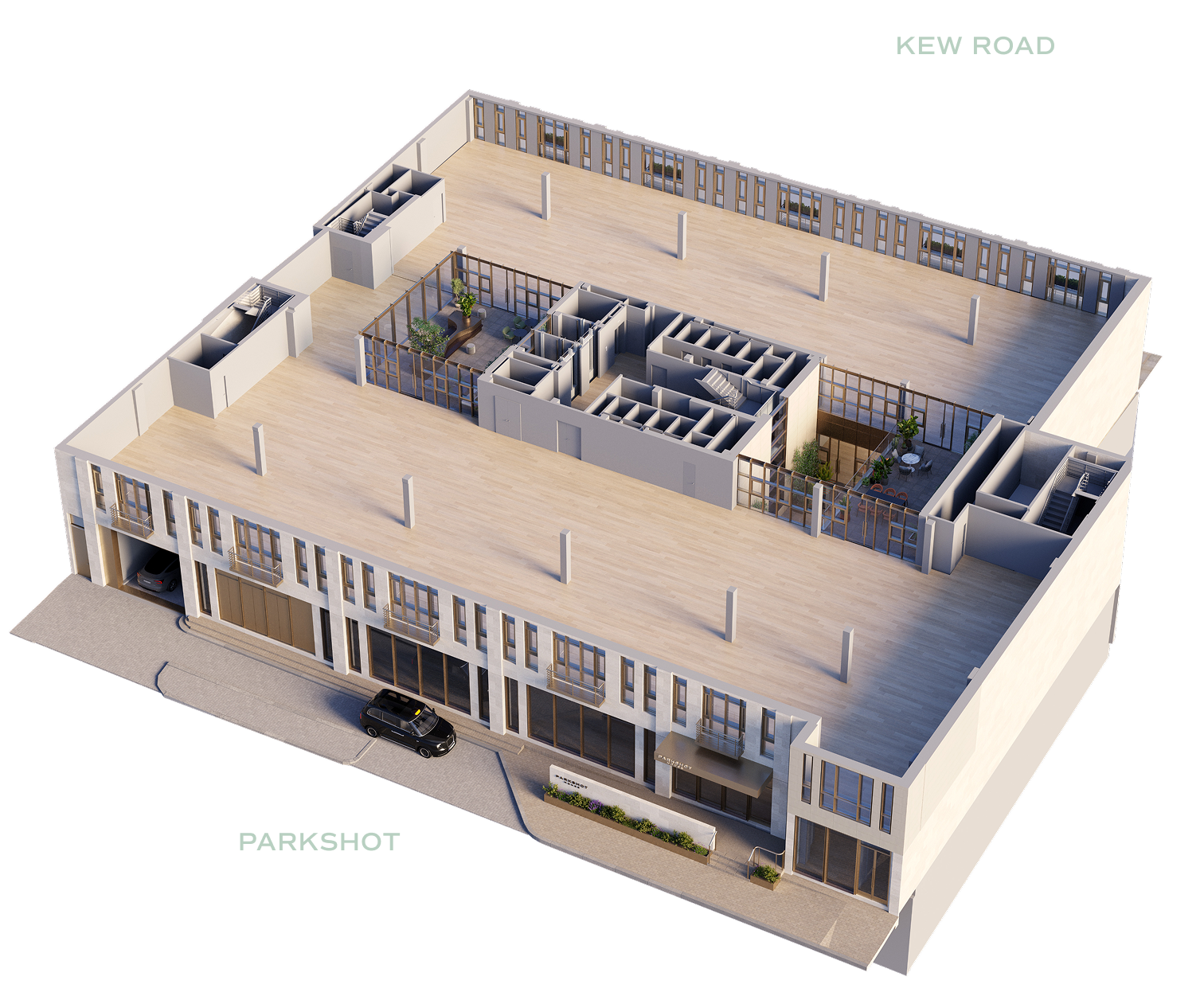 parkshot first floor cgi