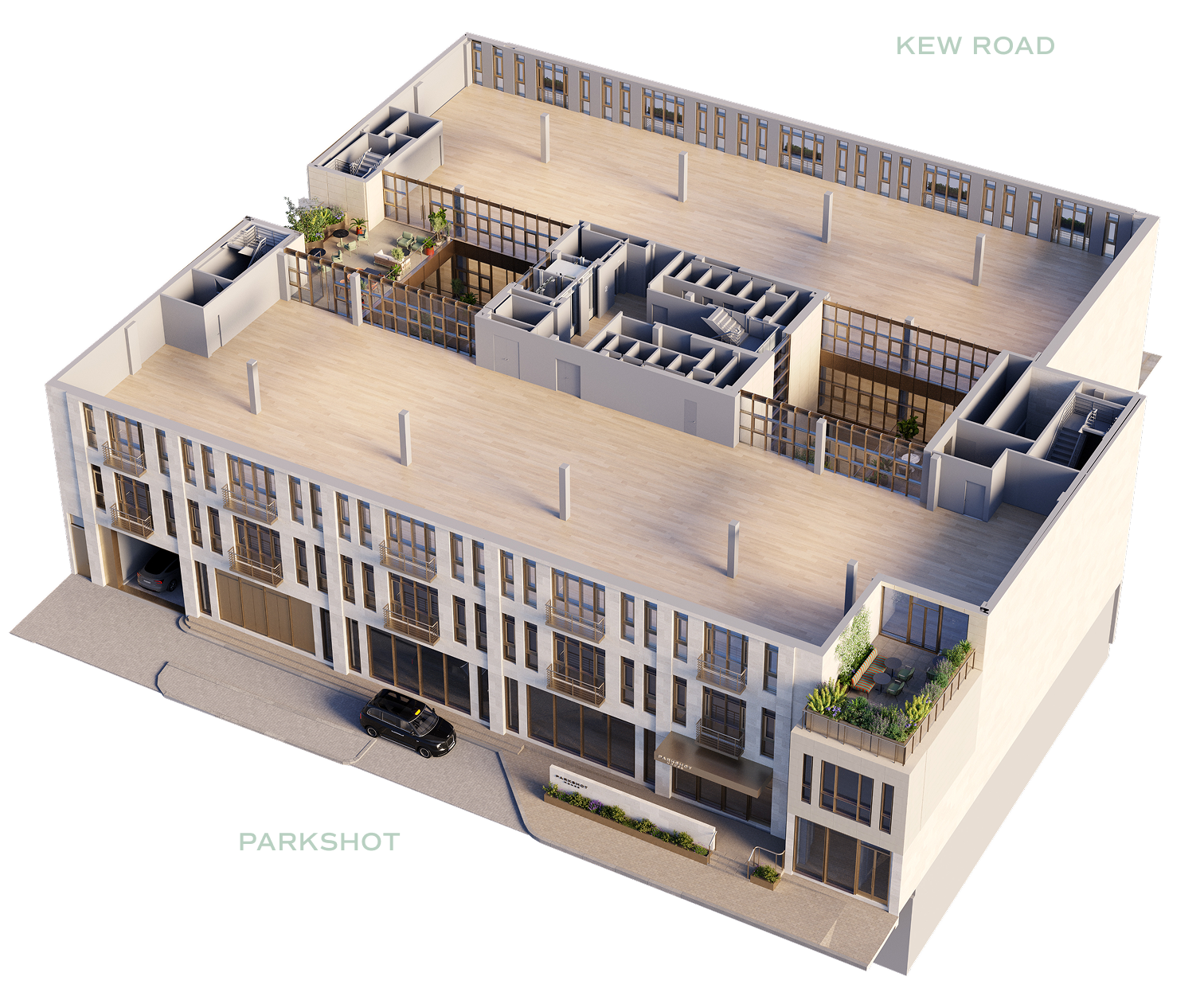 parkshot second floor cgi